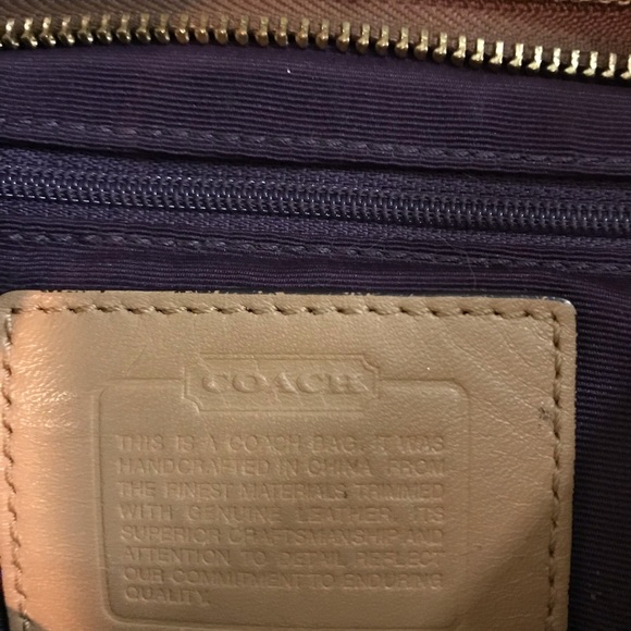 Authentic Coach Purse - Picture 4 of 5